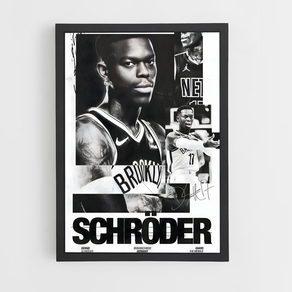 Poster Duel à Brooklyn – affiche Basketball (vue 2)